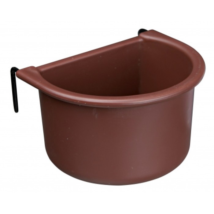Кормушка с креплением к клетке TRIXIE,  150мл/ 8х6см